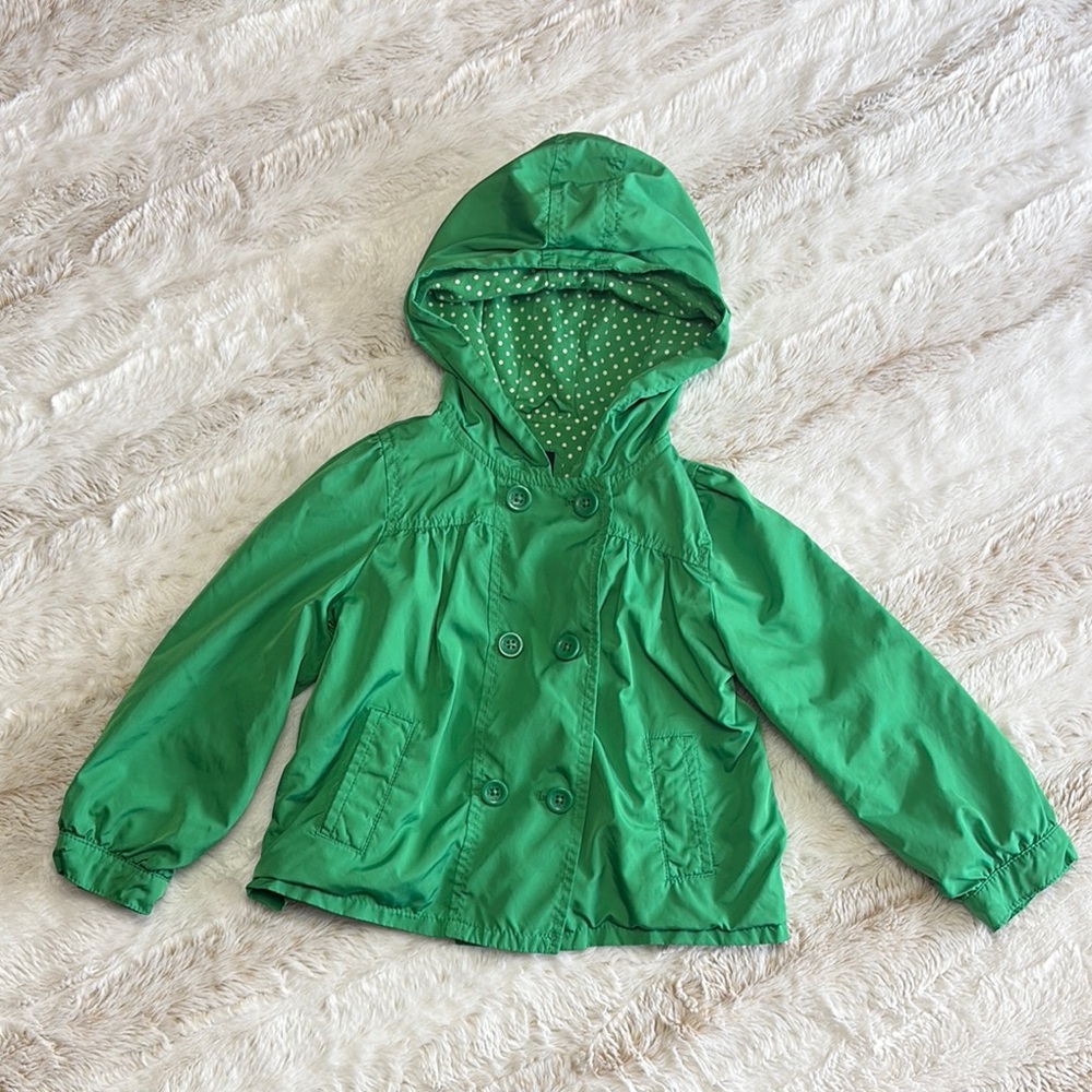 Gap Green Kids Hooded Jacket
